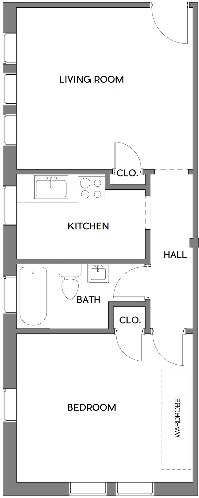 Floorplan - Chester Hall