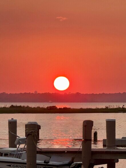 Sunset view from private balcony - 435 Harborside Dr W