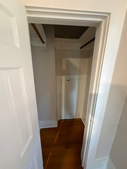 Bedroom closet with double hanging racks - 2521 Longview Ave SW