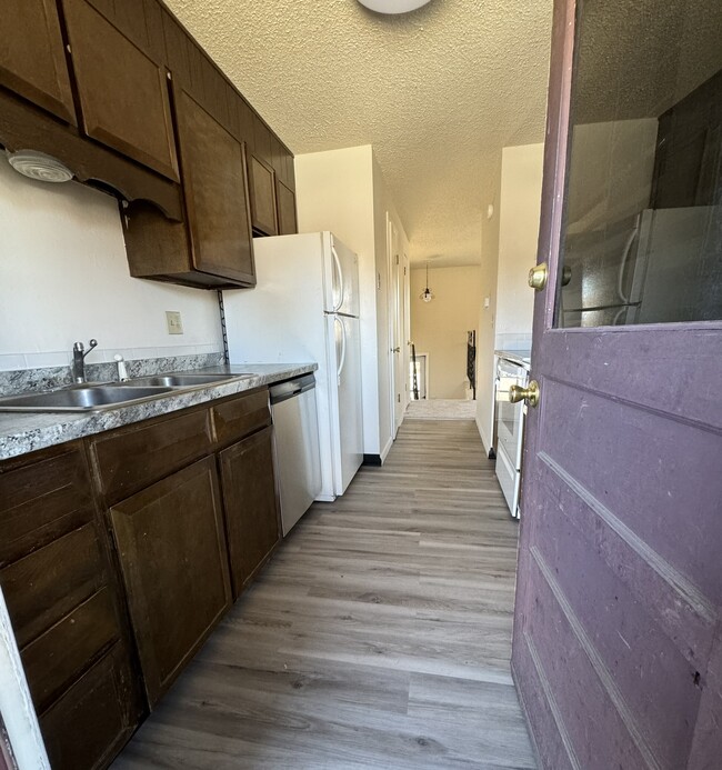 Kitchen from back door - 1418 Kay St