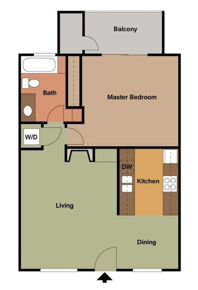 Interior Photo - Fifty 101 Apartments