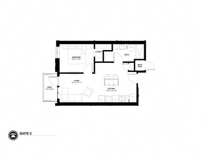 Floorplan - Telegraph Flats