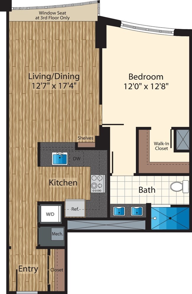 Floorplan - 425 Mass