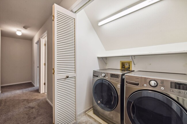 Laundry is conveniently located on the upper level - 1541 Hollybrook Rd