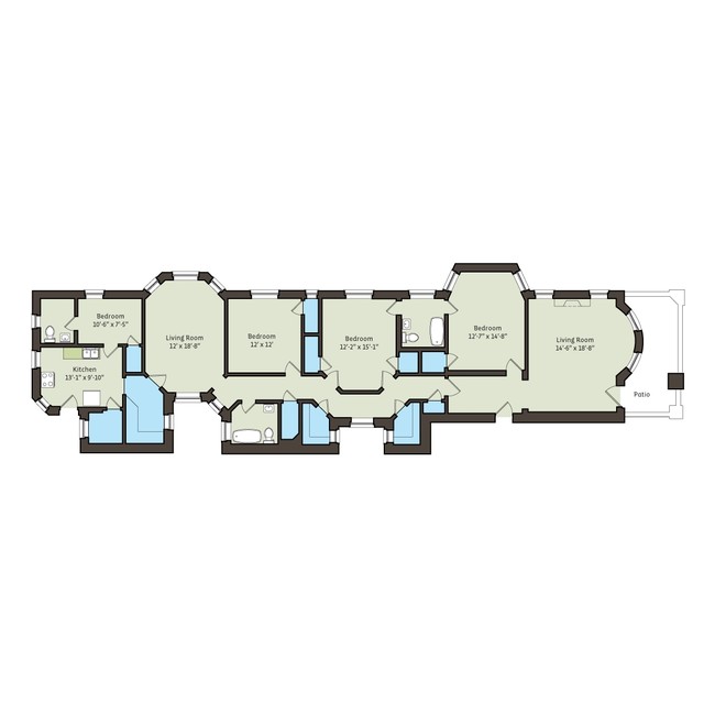 Floorplan - 5700 S. Blackstone Avenue