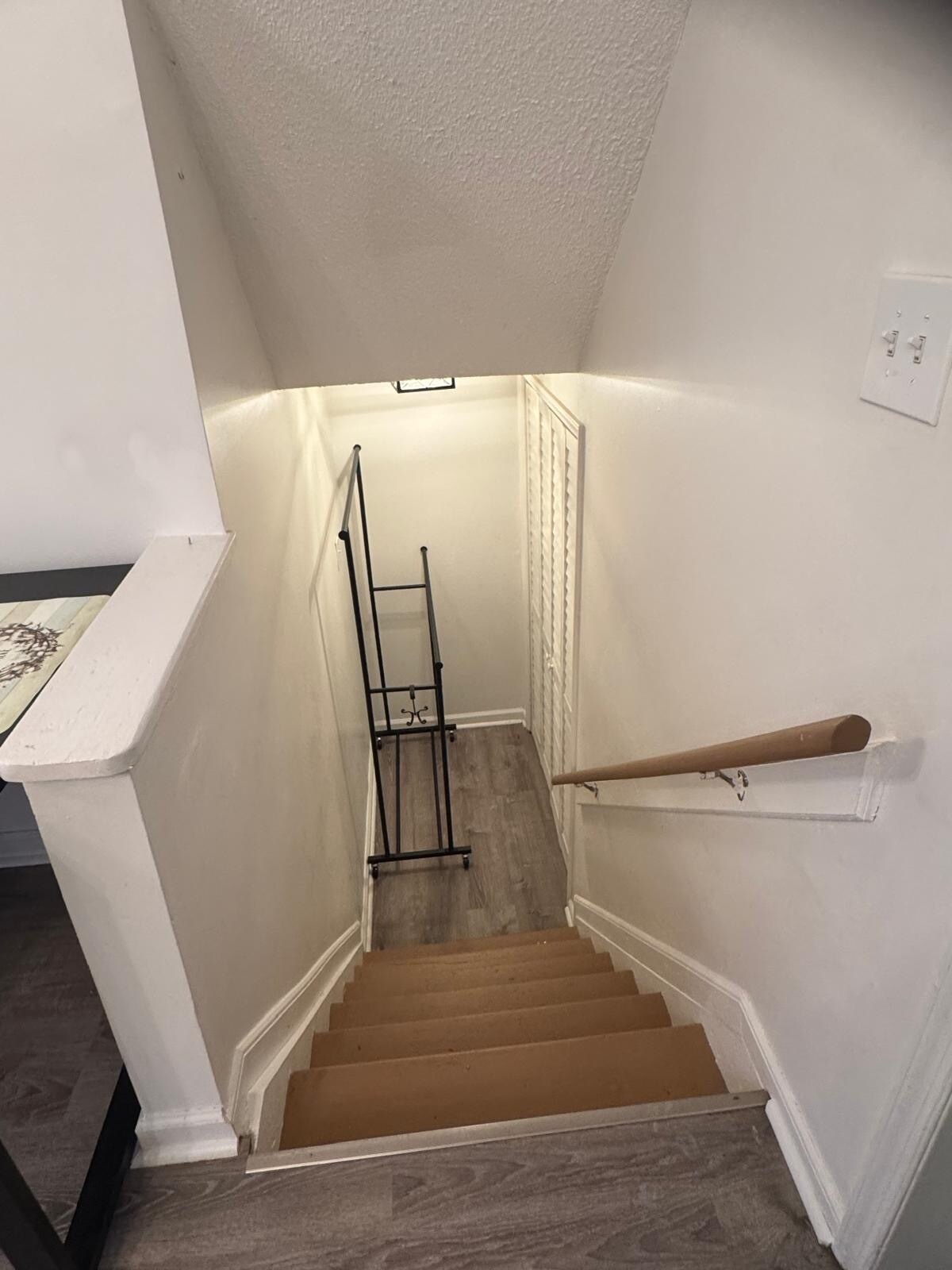 Stairs to storage - 2817 Sourwood St