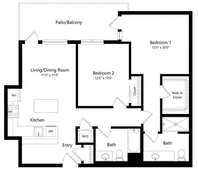 Floorplan - F11 East Village