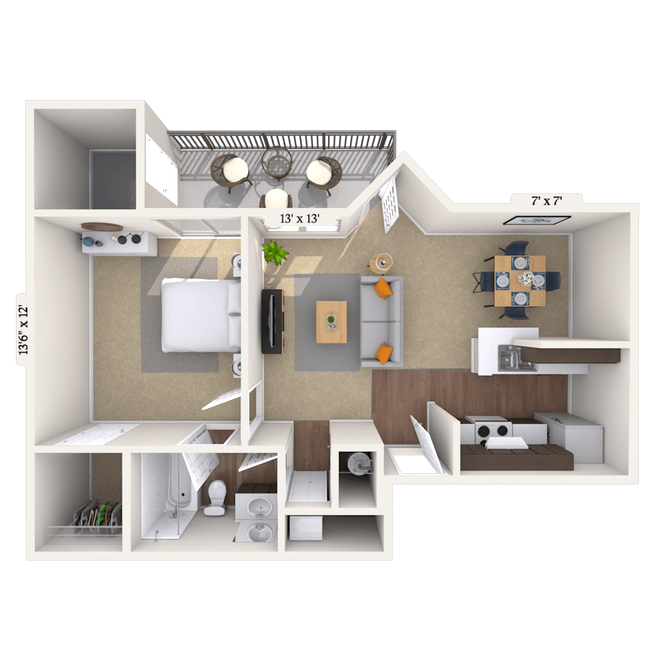 Floorplan - MAA Fifty-One