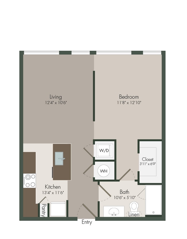 ResidencesatBoardwalkFP_A1_1b1b_672sf.jpg - Residences at Boardwalk