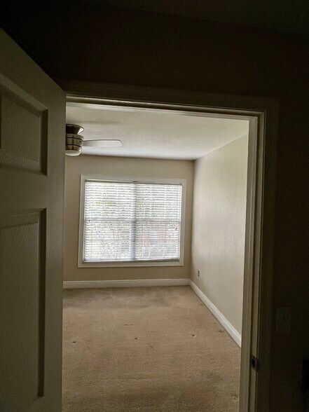 View of bedroom from bathroom - 6408 Raleigh St