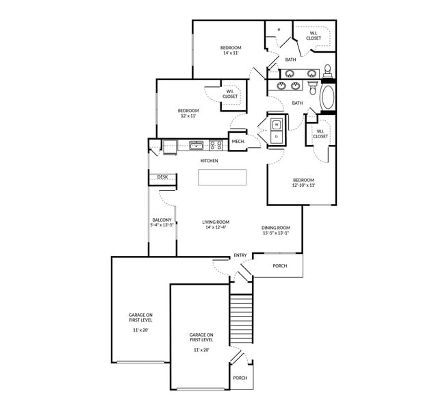 Floorplan - Echo Baytown