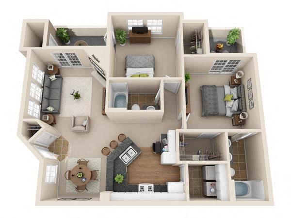 Floorplan - The Resort at University Park