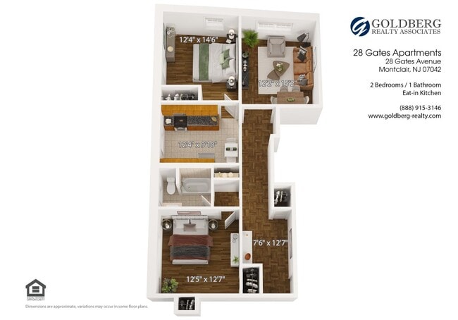 Floorplan - 28 Gates Avenue Apartments