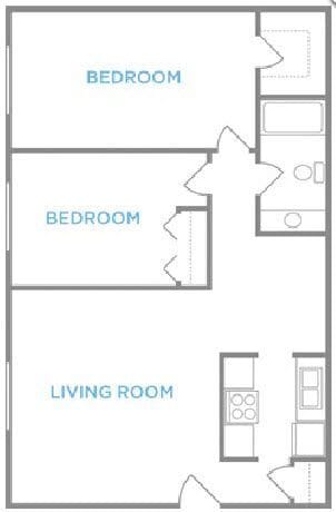 Floorplan - Parkside Apartments