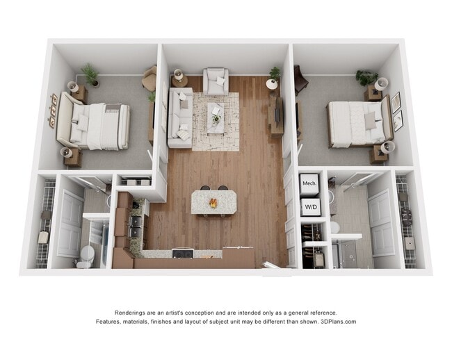 Floorplan - Altoona Towers