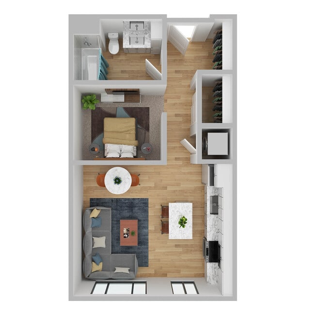 Floorplan - The Knox Apartments