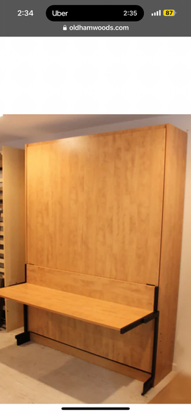 Murphy bed/desk can be added if requested - 48R Woodward St