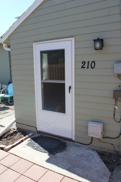 front door entrance - 210 Northeast 5th Avenue
