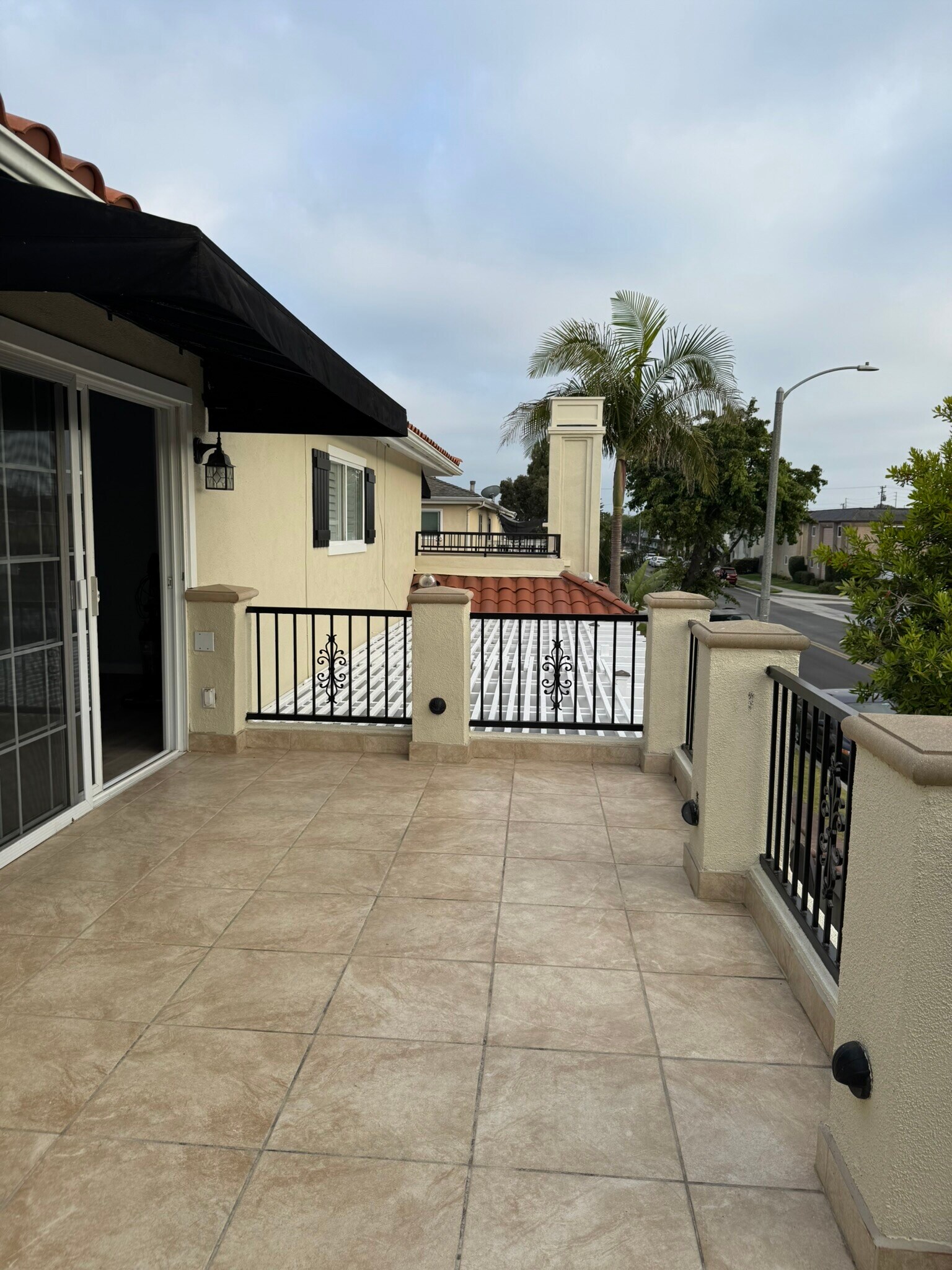Balcony south view - 302 Portland Cir