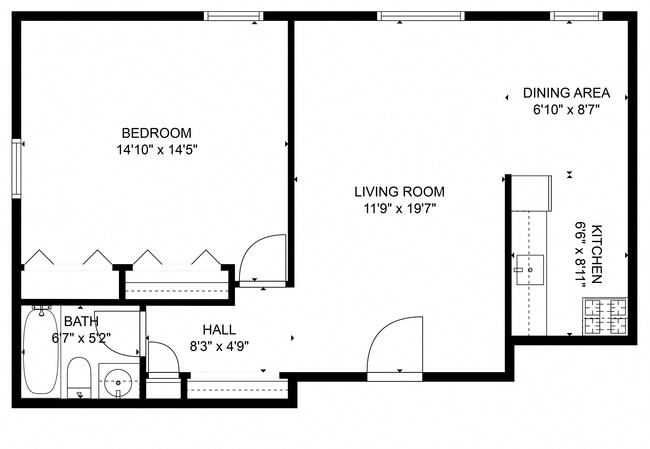 Floorplan - Godfrey Arms