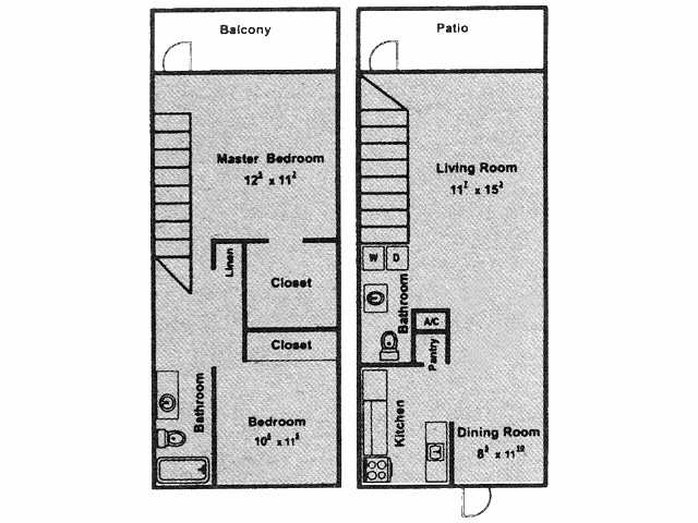 2BR/1.5BA - Pecan Valley  Golf Apartments