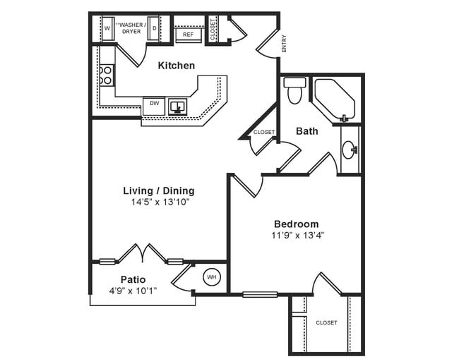 Floorplan - Windsor at Midtown