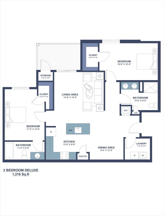 Floorplan - Glengrove Apartments