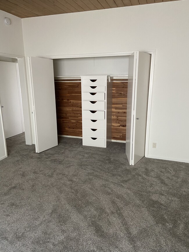 Master bedroom closet lined in cedar - 3730 Bluff Pl