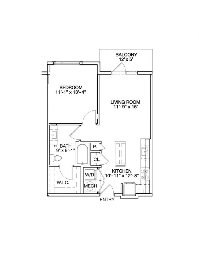 Floorplan - Ainsley at the Collective
