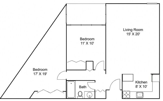 Floorplan - Hillsborough Apartments