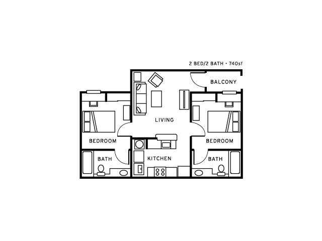 Floorplan - Cadence at Southern