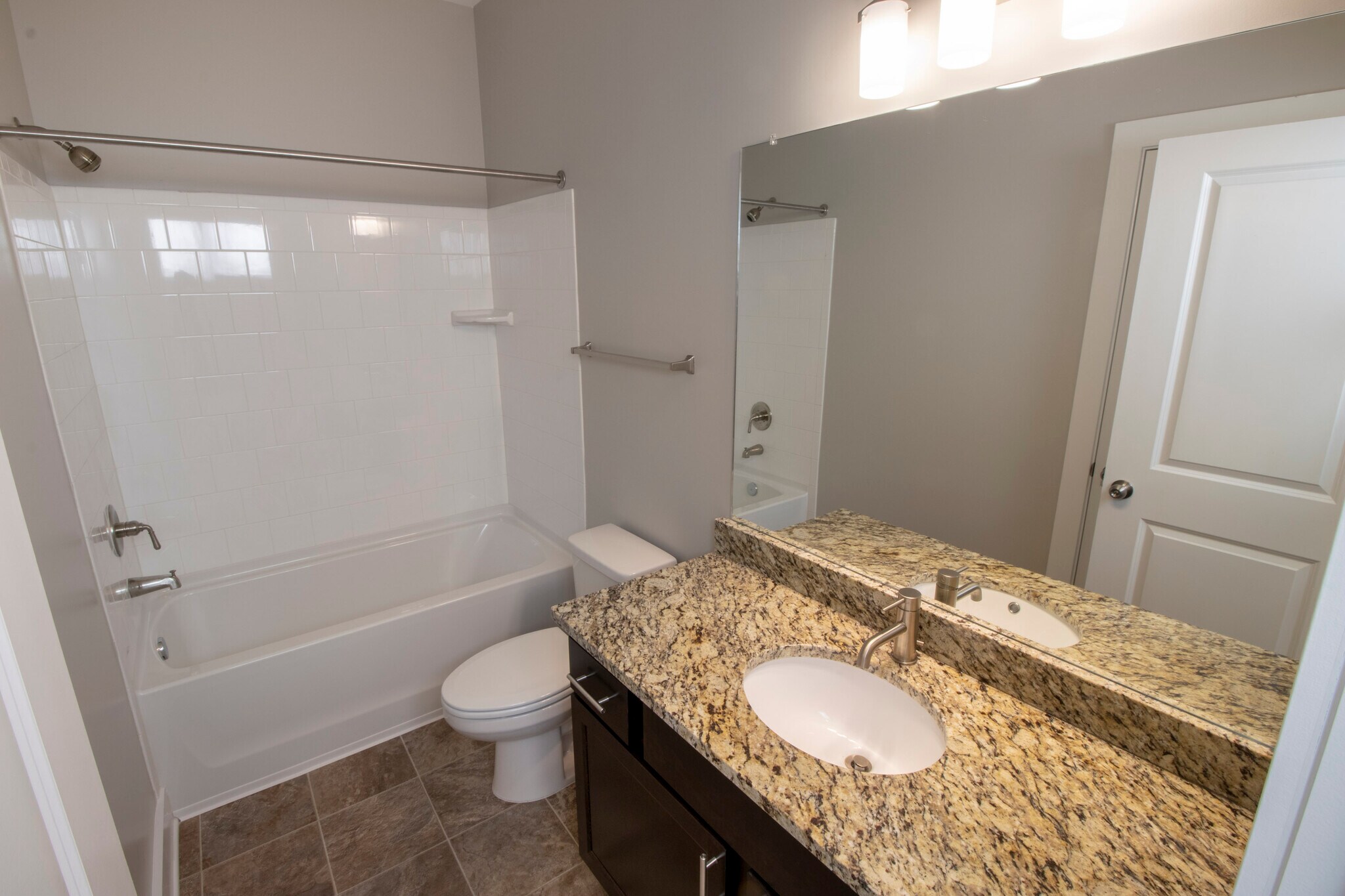 guest bathroom upstairs which can be independent or connect to one of the guest bedrooms - 230 Signature Pl