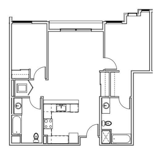 Floorplan - The Villas in Bellevue