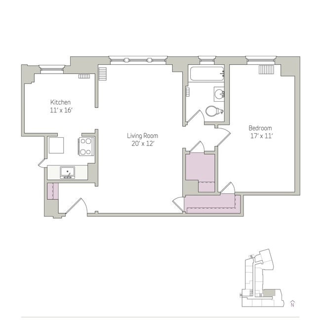 Floorplan - East Park Tower