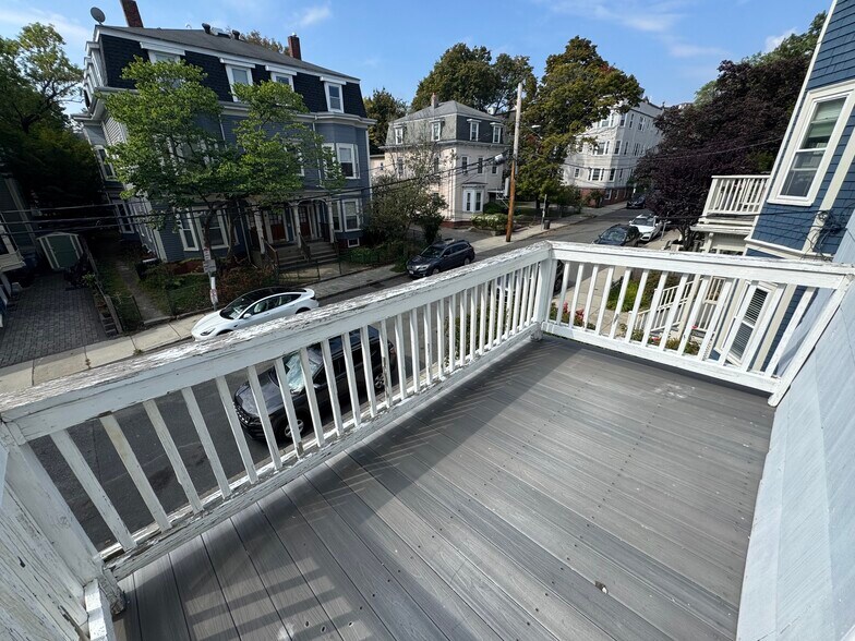 Front balcony - 23 Tufts St