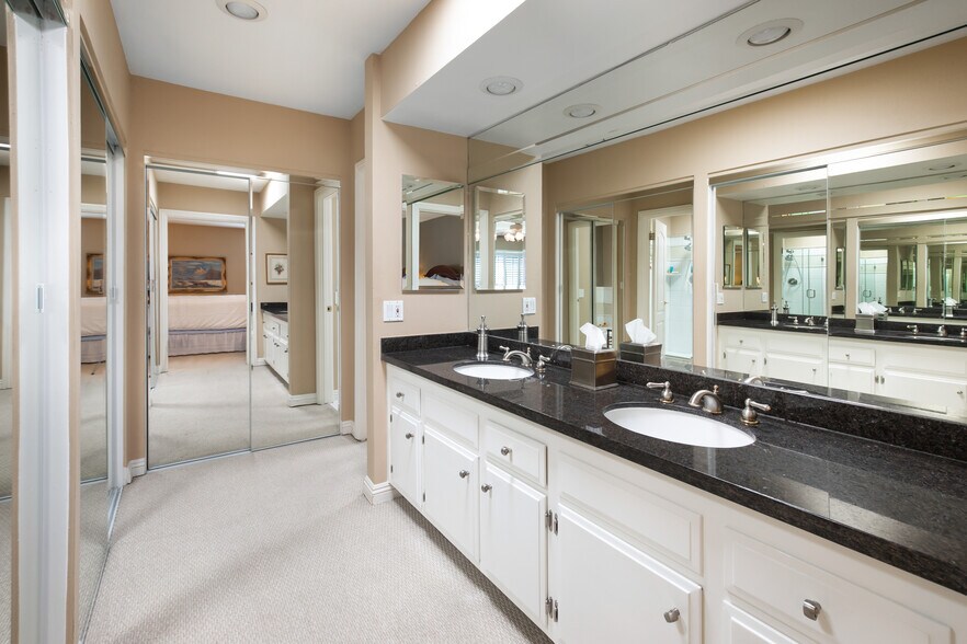 Shower has been remodeled white tile - 6205 1/2 Randi Ave