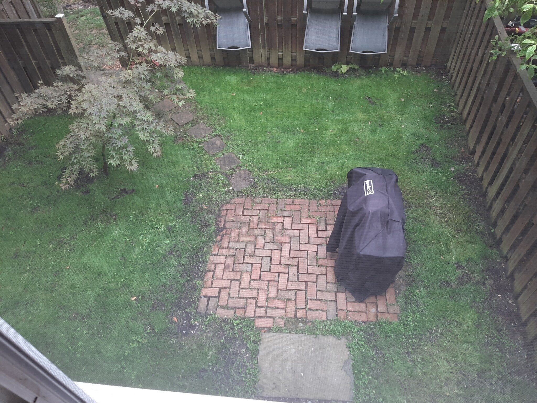 backyard - gas grill for use - 7827 Butterfield Ln