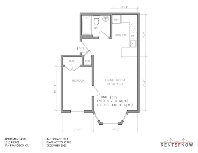 Floorplan - 1015 Pierce