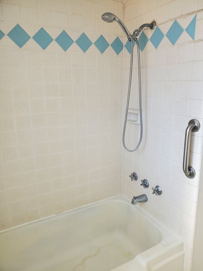 Tub and shower - 2664 E Manoa Rd