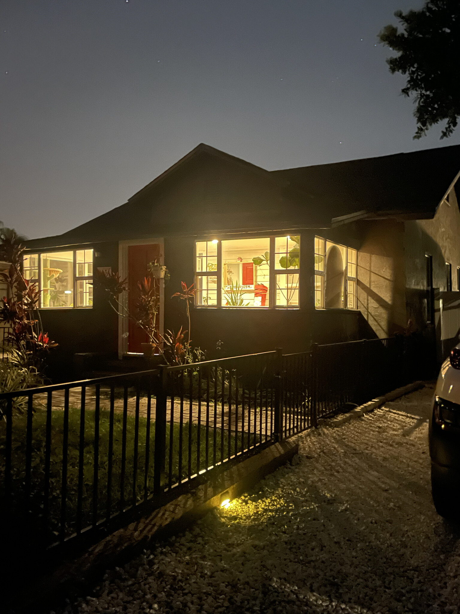 FRONT AT NIGHT - 1035 Queen St N