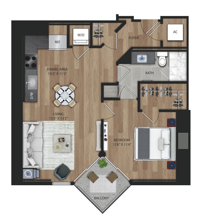 Floorplan - Bezel Miami Worldcenter
