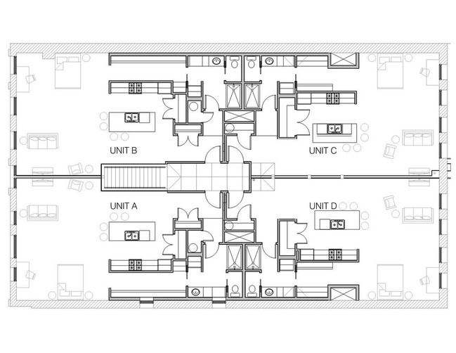 Layout - The Genesee Luxury Downtown Lofts