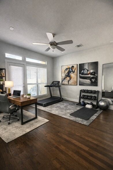 Study and workout space - 1310 Rancho Mirage Dr