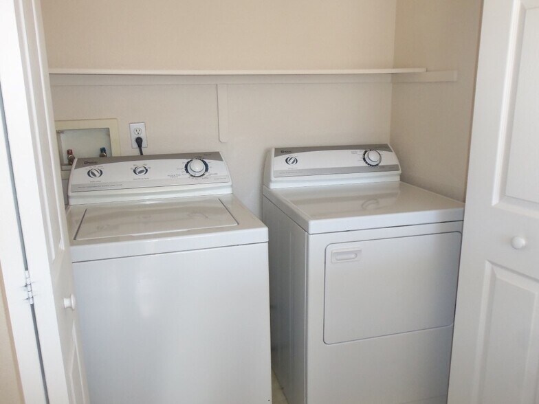 Washer and dryer on second floor - 5673 Appalachian Vw