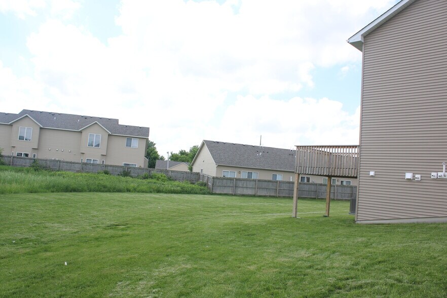Backyard view - 5178 Foxfield Dr NW