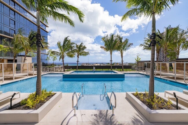 Building Photo - The Park Ward Village - High Floor One Bedroom, One Bath, Den with Ocean Views!