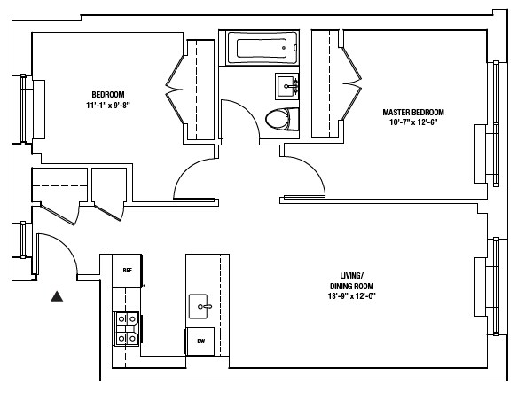 Floorplan - 58 Metropolitan