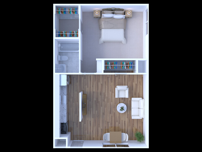 Floorplan - Franklin Square Apartments