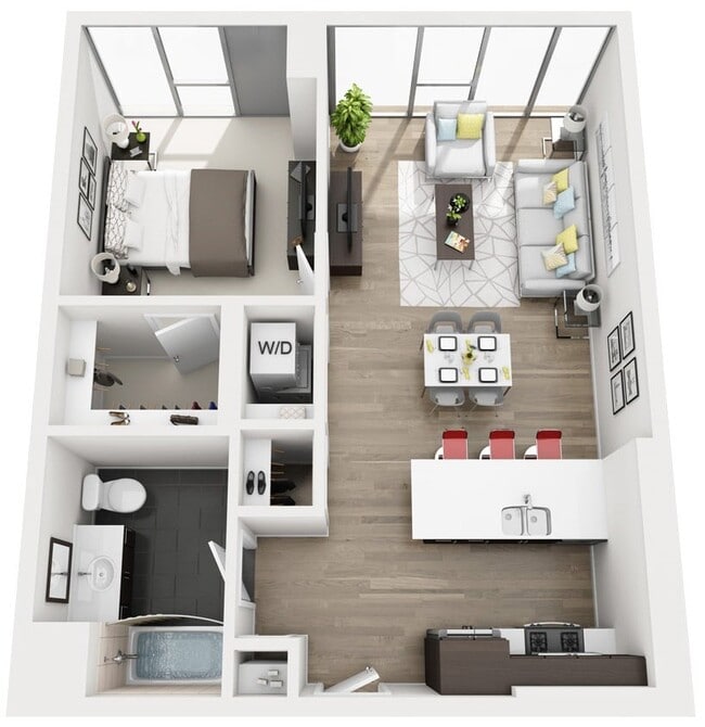 Floorplan - Halsted Flats