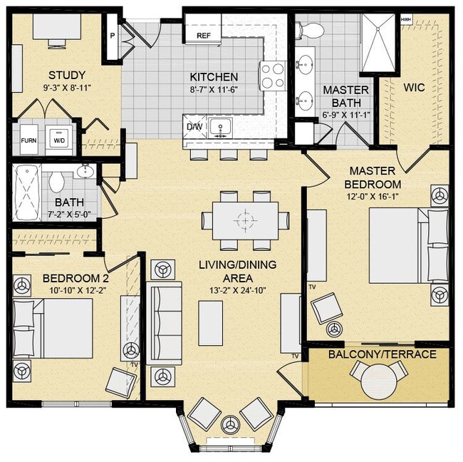 Floorplan - Parkside at the Harbors